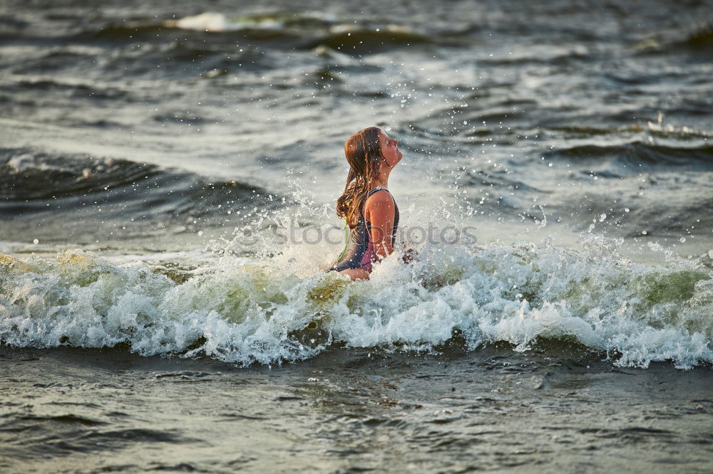 Similar – Girl at the Beach Ocean