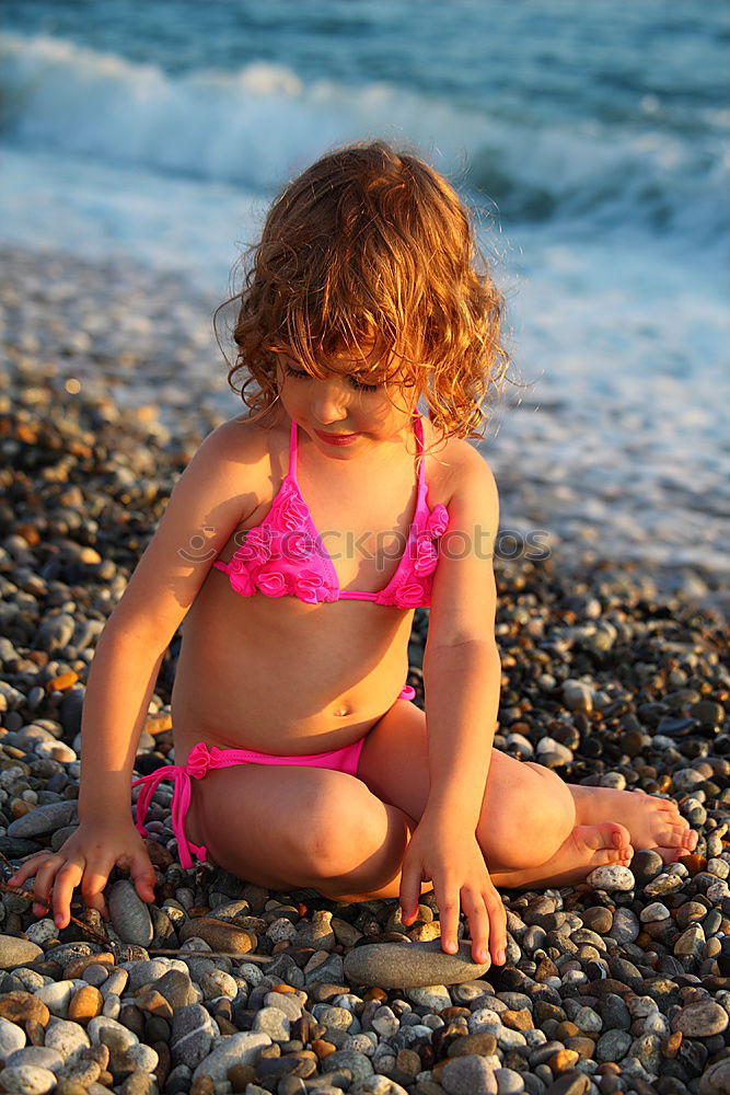 Similar – Image, Stock Photo Playing in the sand
