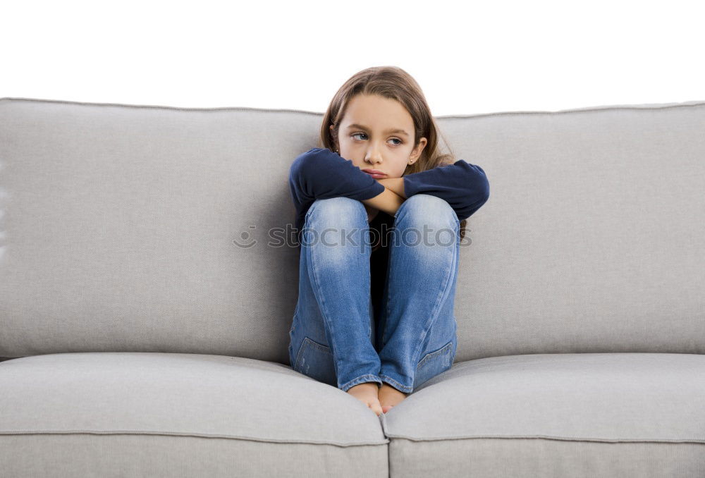 Similar – Image, Stock Photo grumble Armchair Feminine