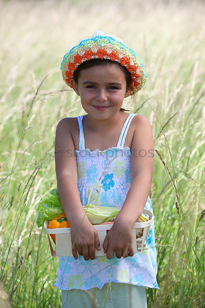 Similar – Image, Stock Photo Little girl smiling