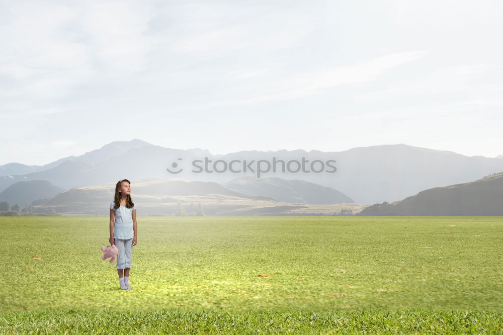 Similar – Foto Bild ein langer weg Mensch