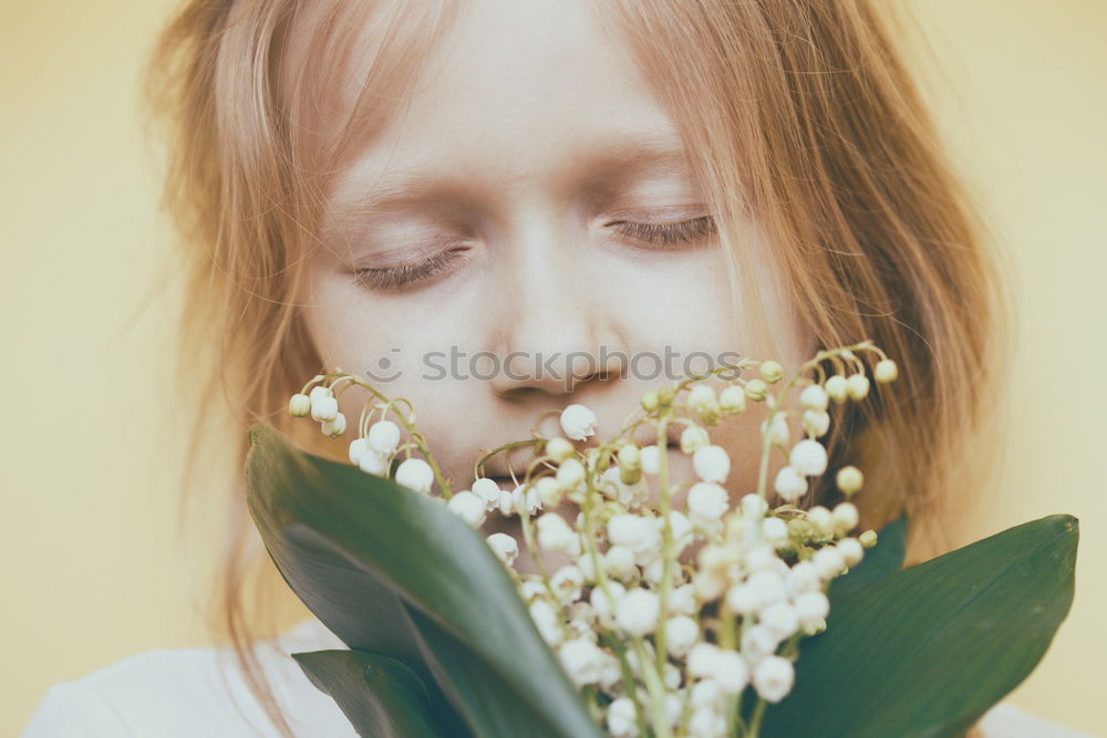 Similar – Image, Stock Photo Mia & Daisies Human being