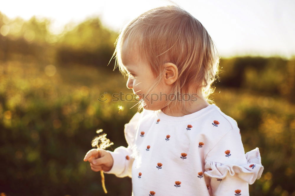 Similar – Image, Stock Photo Mother and Baby in Nature