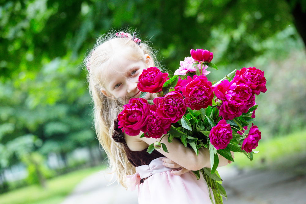 Similar – flower girl Bouquet Girl