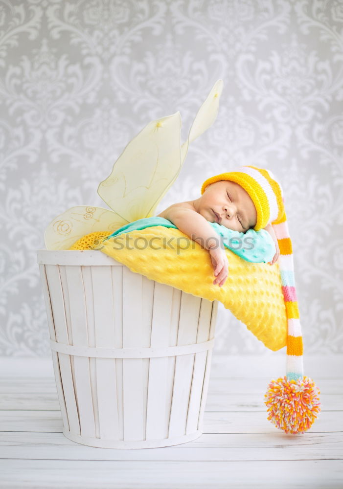 Similar – Teddy bear in a baby room