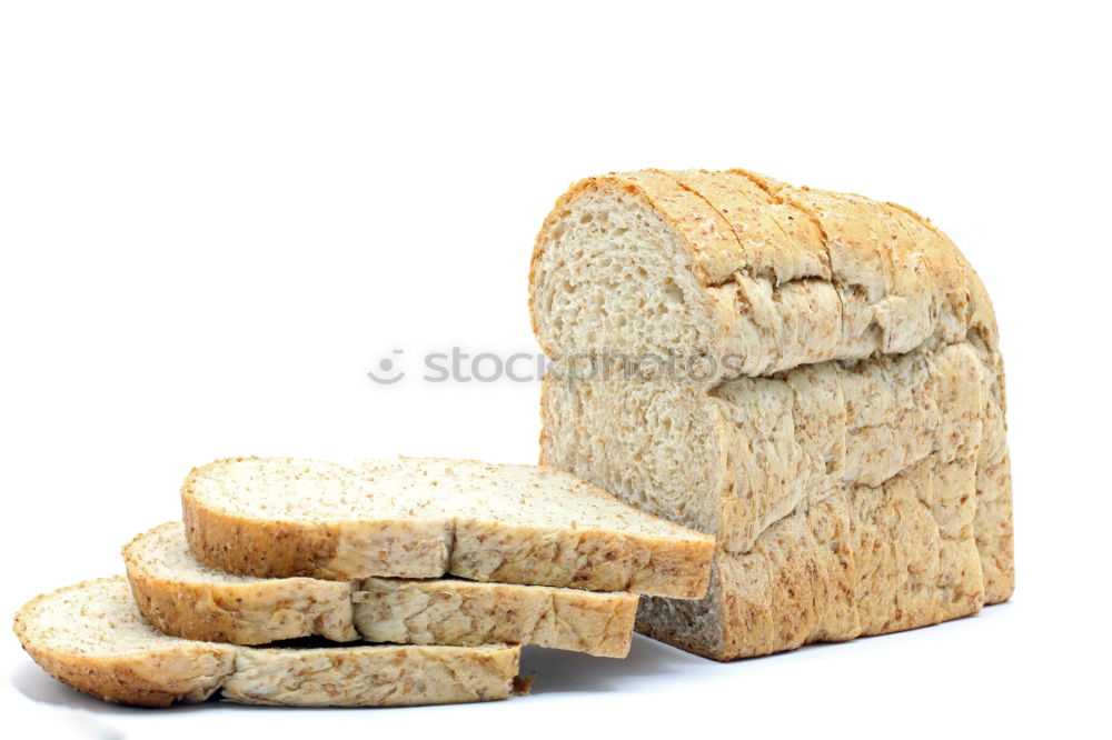 Similar – Image, Stock Photo Sliced loaf of bread and Different types of bread