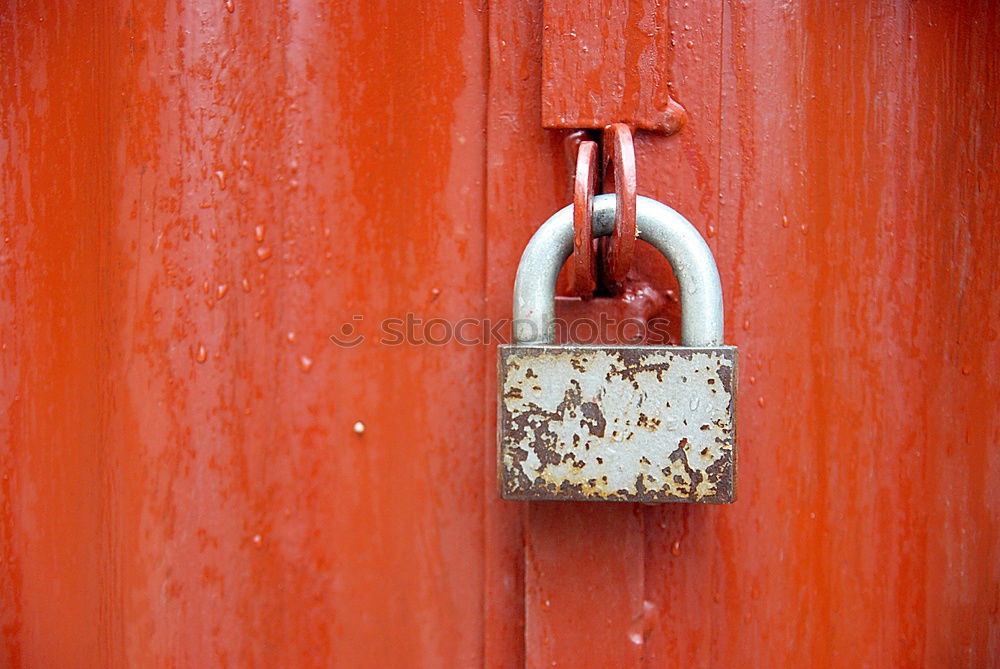 Image, Stock Photo lock of love