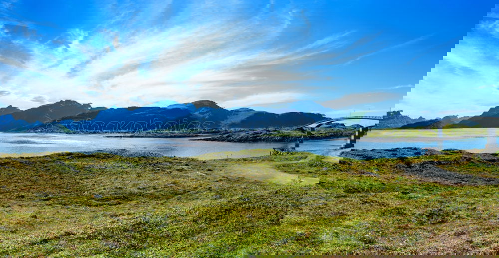 Similar – Image, Stock Photo Henningsvær Arctic Ocean