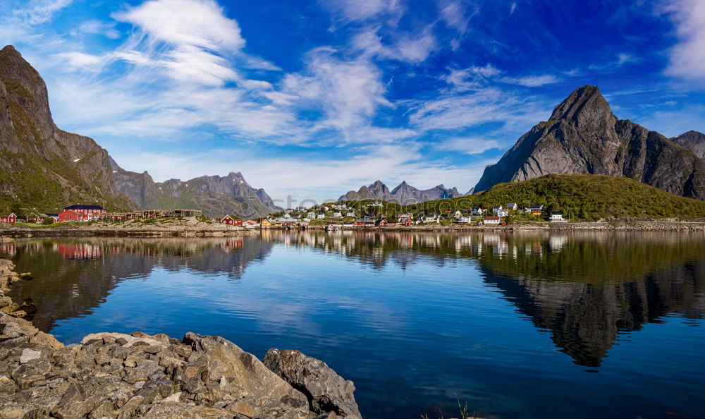 Similar – Image, Stock Photo the fishing village pure