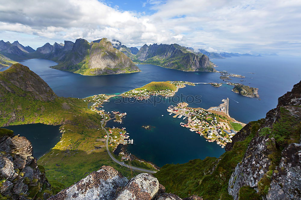 Similar – Image, Stock Photo the fishing village pure