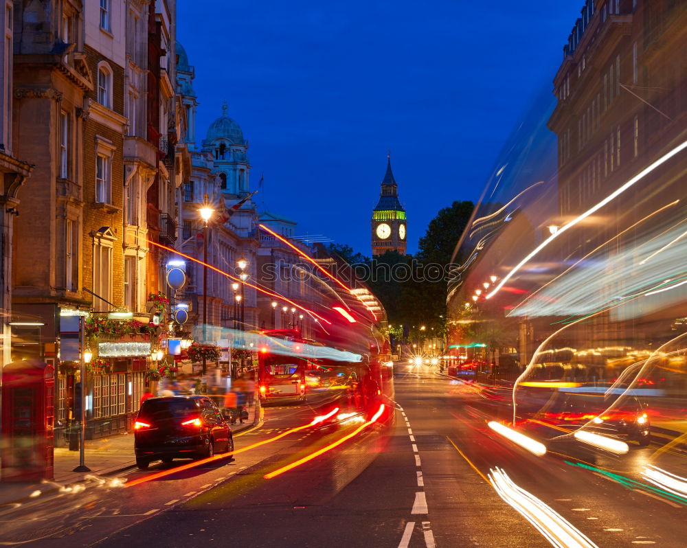 Similar – Image, Stock Photo Block-Bus-Da! Glasgow