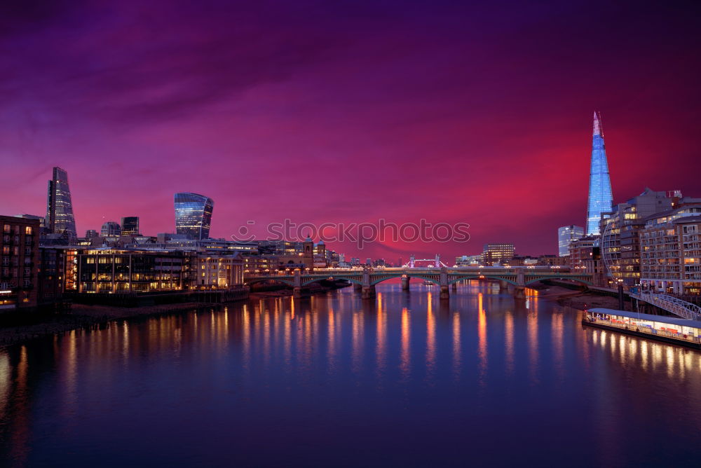 Similar – Mainhattan Skyline Frankfurt am Main