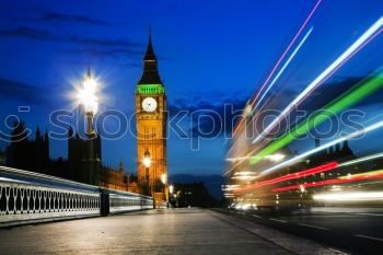 Similar – Evening on the Westminster Bridge.