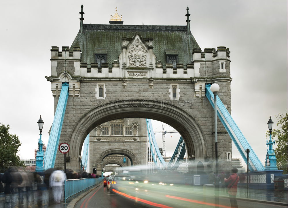 Similar – Image, Stock Photo Tower Bridge at night