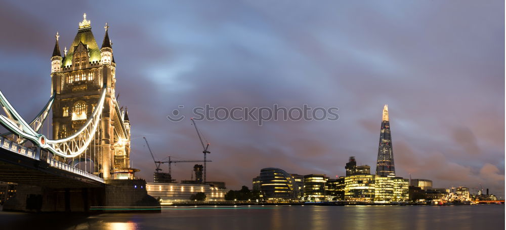 Similar – Image, Stock Photo Panorama landmark of Cologne at dusk