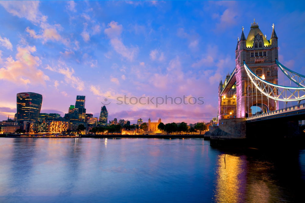 Similar – Image, Stock Photo London skyline