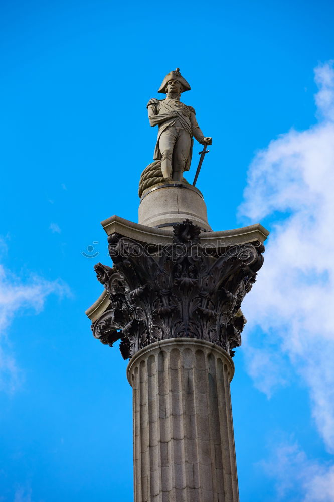 Similar – Image, Stock Photo Skywards Monument Deities