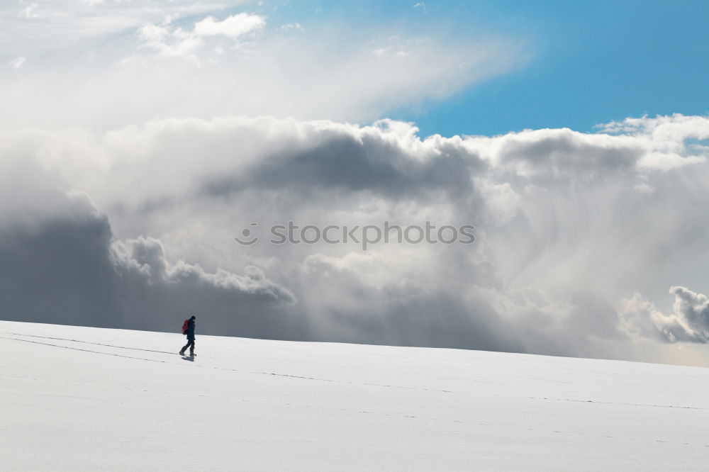 Similar – Über den Wolken Wolkenberg