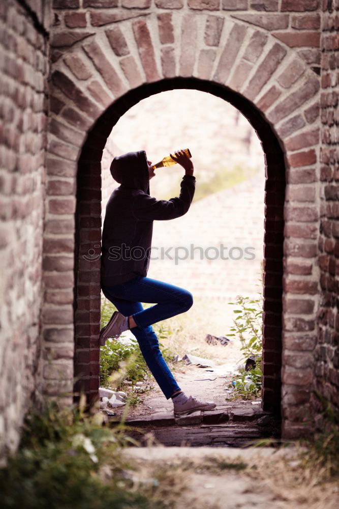 Image, Stock Photo amazement Ruin Wonder