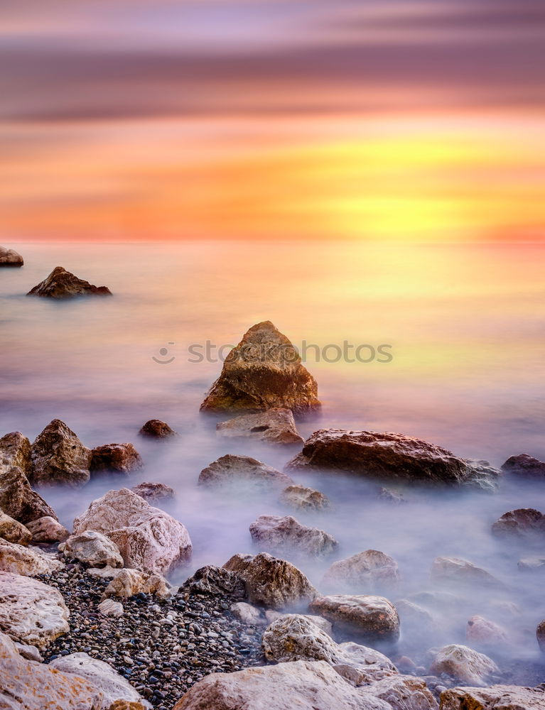 Image, Stock Photo Atlantic coast in Brittany