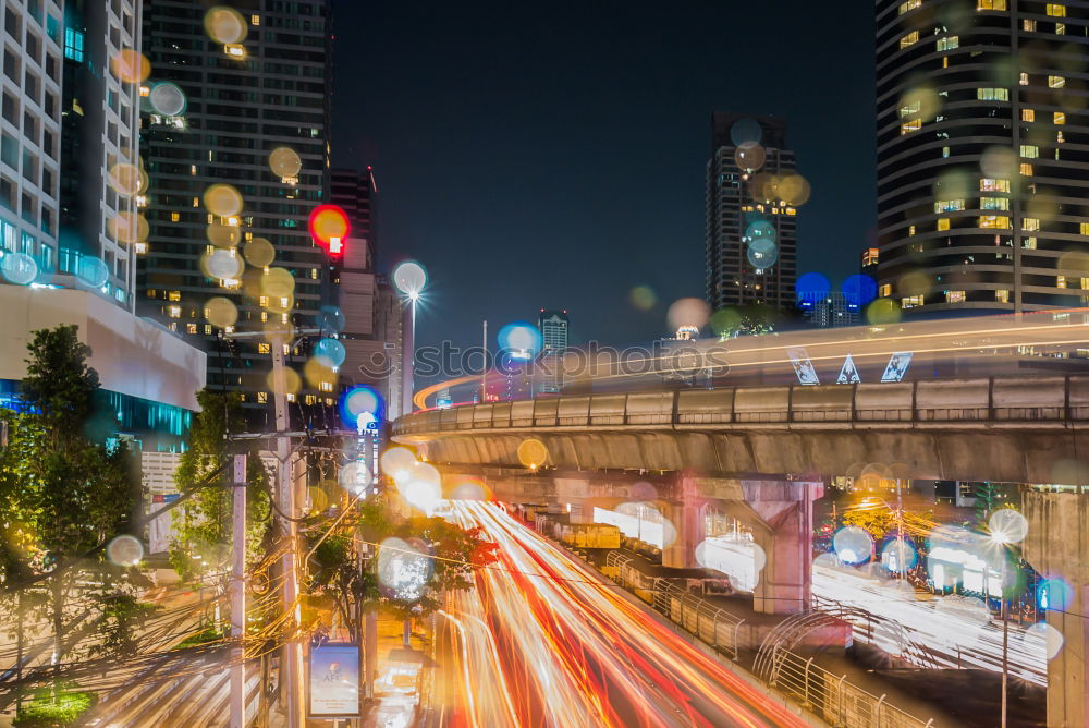 Similar – Image, Stock Photo Modern city with big skyscrapers