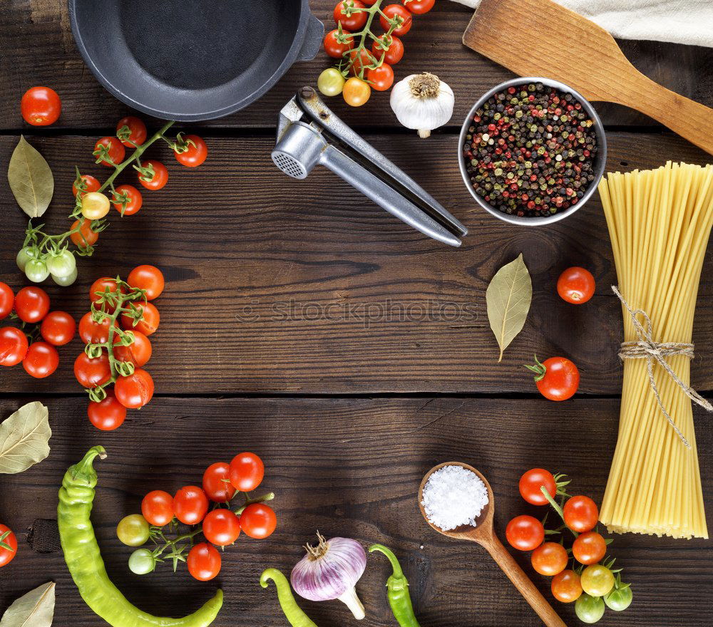 Similar – Italian pasta and ingredients for cooking