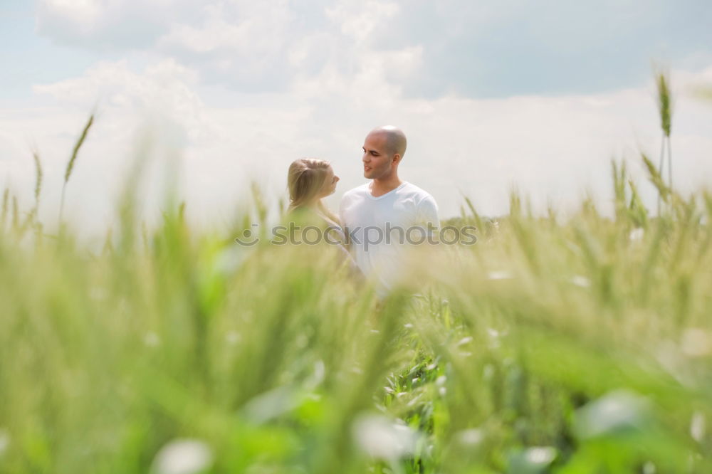 Similar – Couple taking a walk