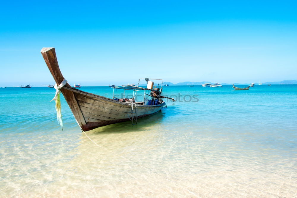 Similar – Image, Stock Photo pirogue and south china sea