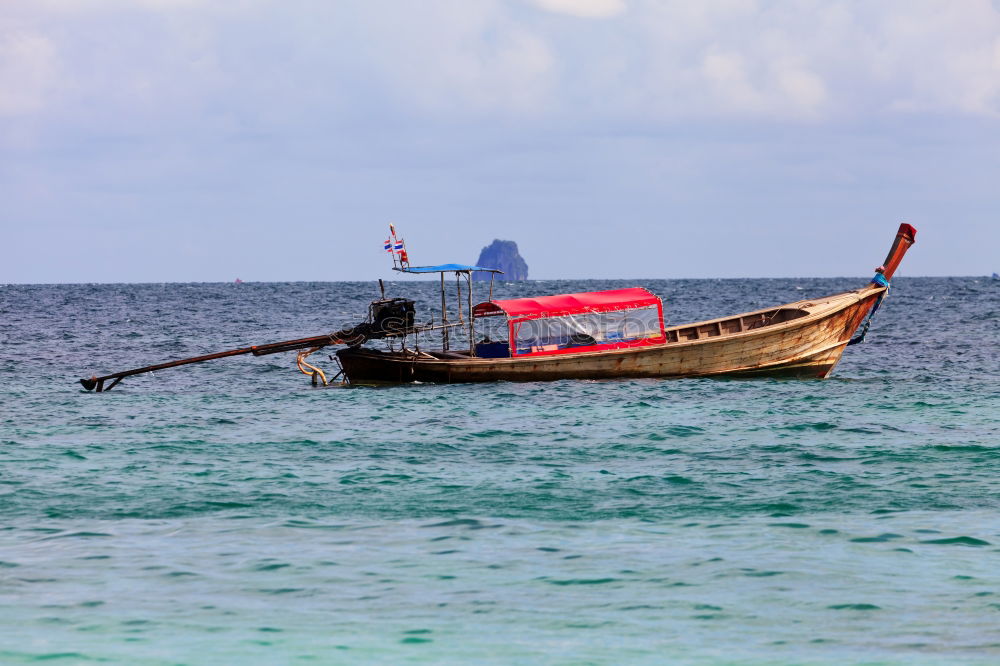 Image, Stock Photo Boats on the beach. Art