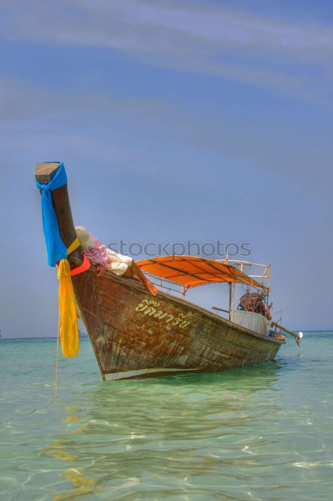 Similar – Image, Stock Photo pirogue and south china sea