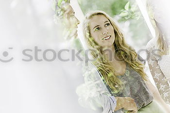 Similar – Image, Stock Photo May 1st Feminine