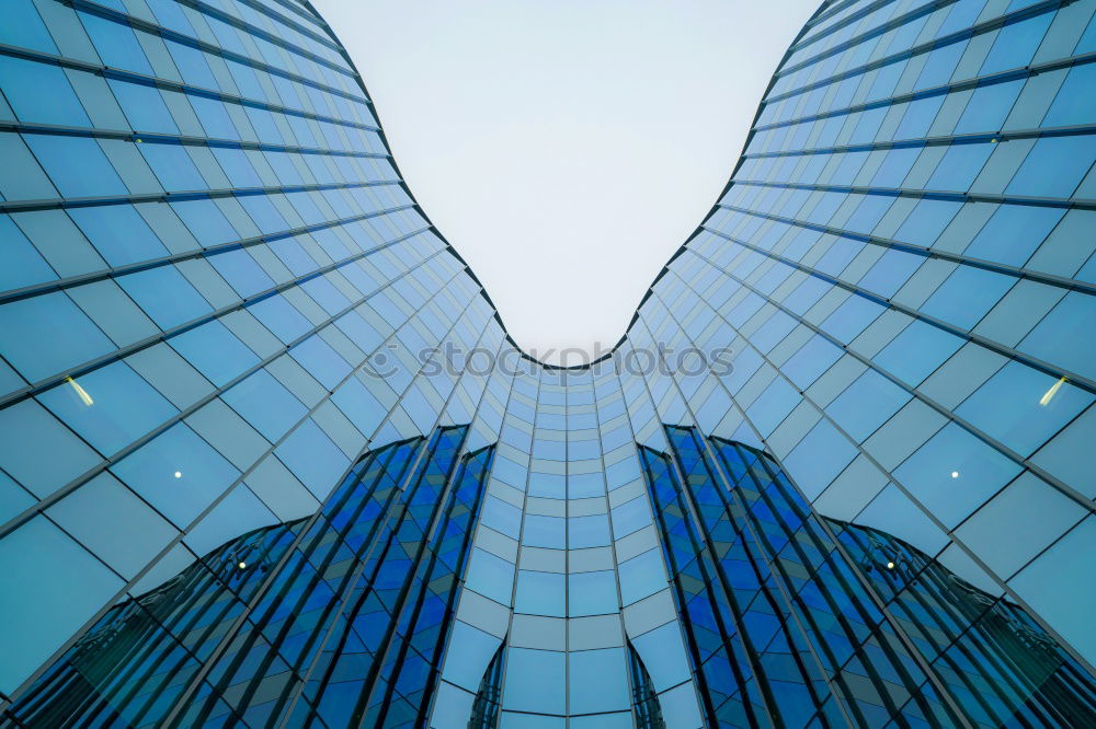 Similar – Image, Stock Photo Steel ‘n’ Glass High-rise