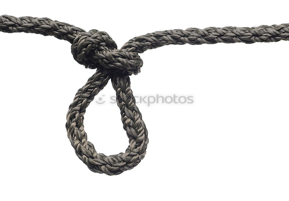 Similar – rope Rope noose Loop Tree