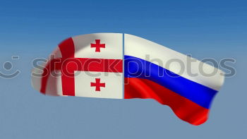 Similar – Image, Stock Photo #A# Flag Red-White Art