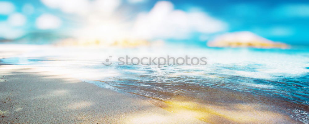 Similar – Image, Stock Photo A view close to the waters edge of a tropical island