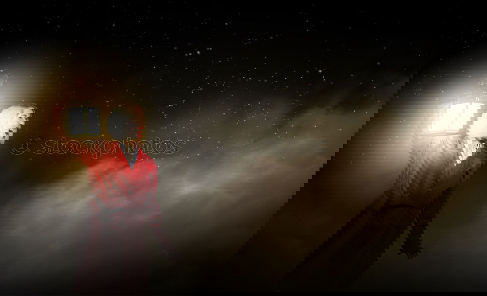 Similar – Image, Stock Photo smoke box Hallowe’en