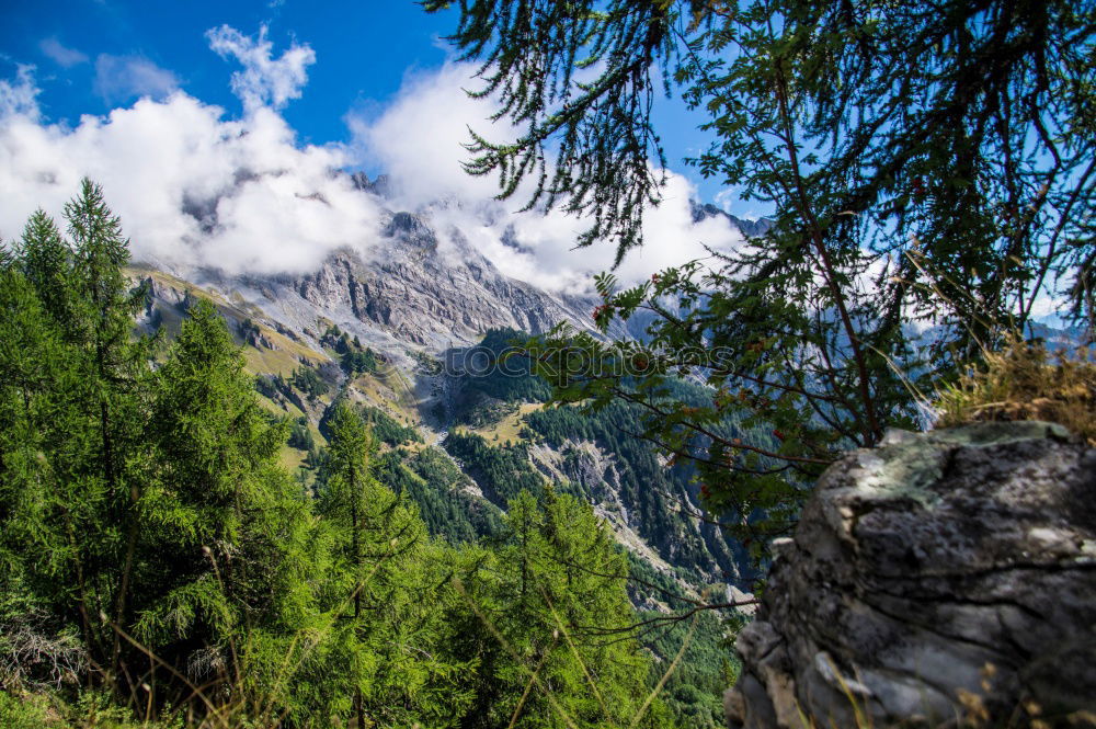 Similar – Image, Stock Photo hiking paradise