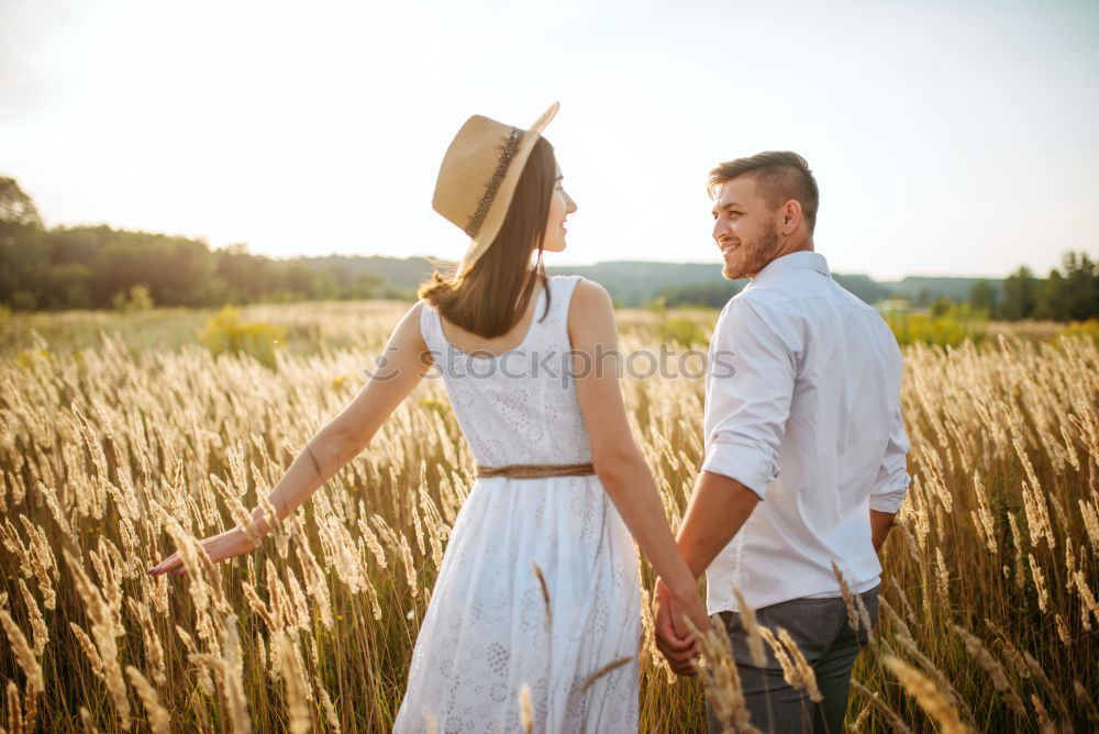 Image, Stock Photo hand in hand Woman Adults