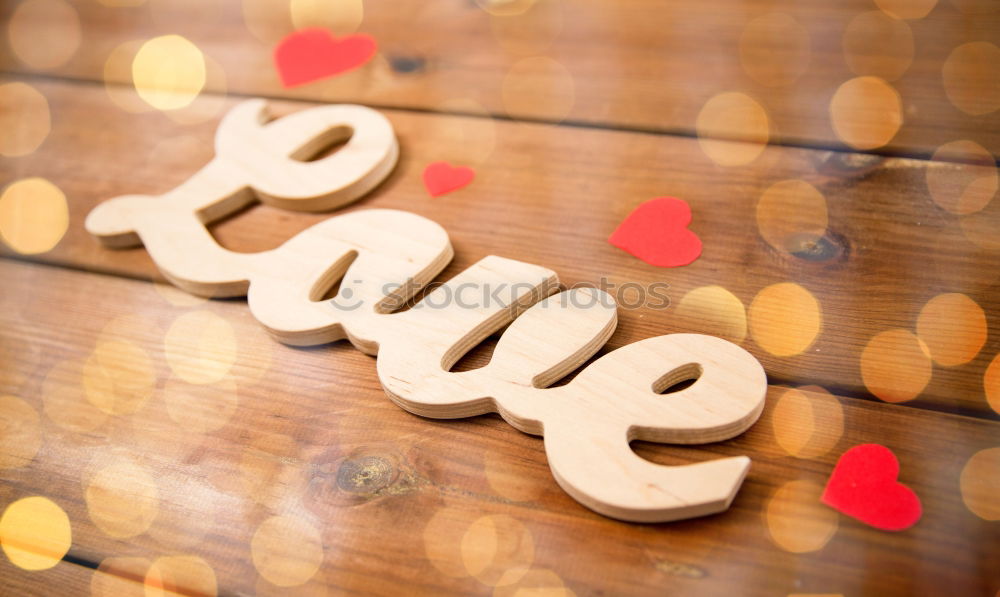 Similar – love*love*love Sign