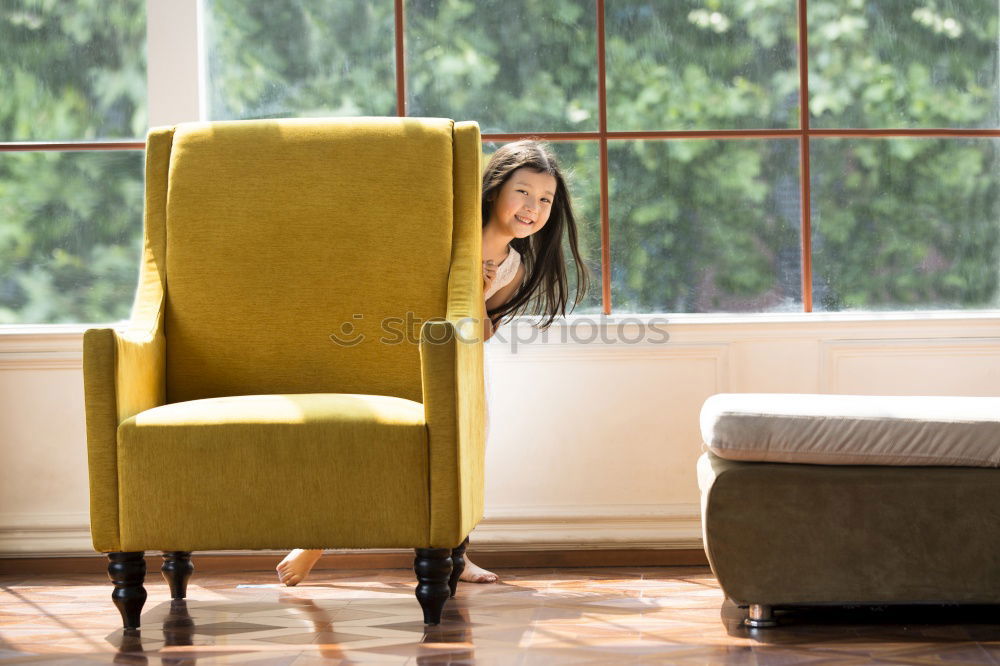 Similar – Image, Stock Photo Young black lady sleeping on sofa at home