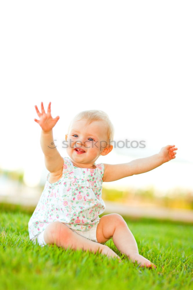 Similar – Image, Stock Photo Kid playing with skateboard