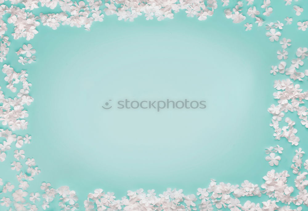 Similar – Party background with confetti. turquoise blue