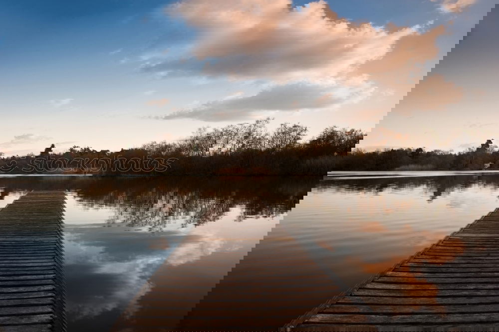 Similar – Image, Stock Photo Smiling woman walking on a bridge
