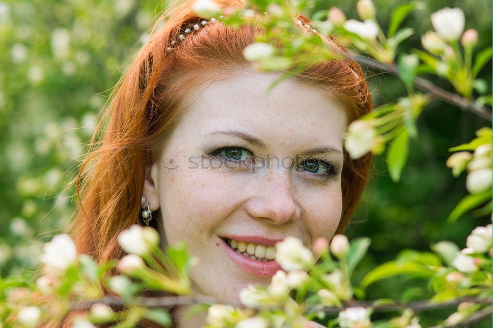 Similar – Park Portrait I Feminine