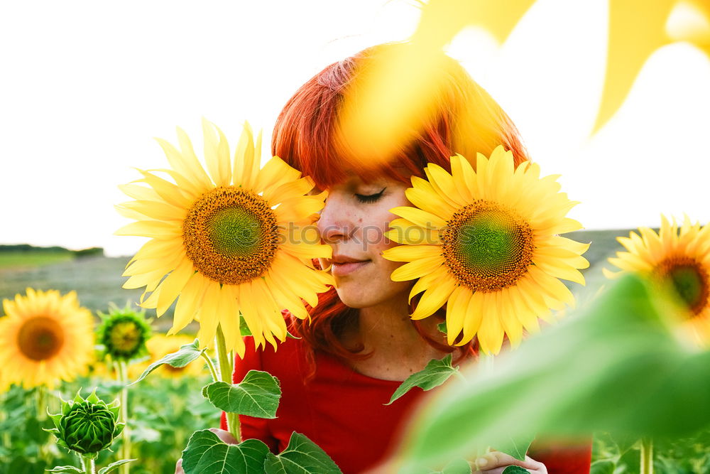 Similar – Image, Stock Photo spring fever Joy