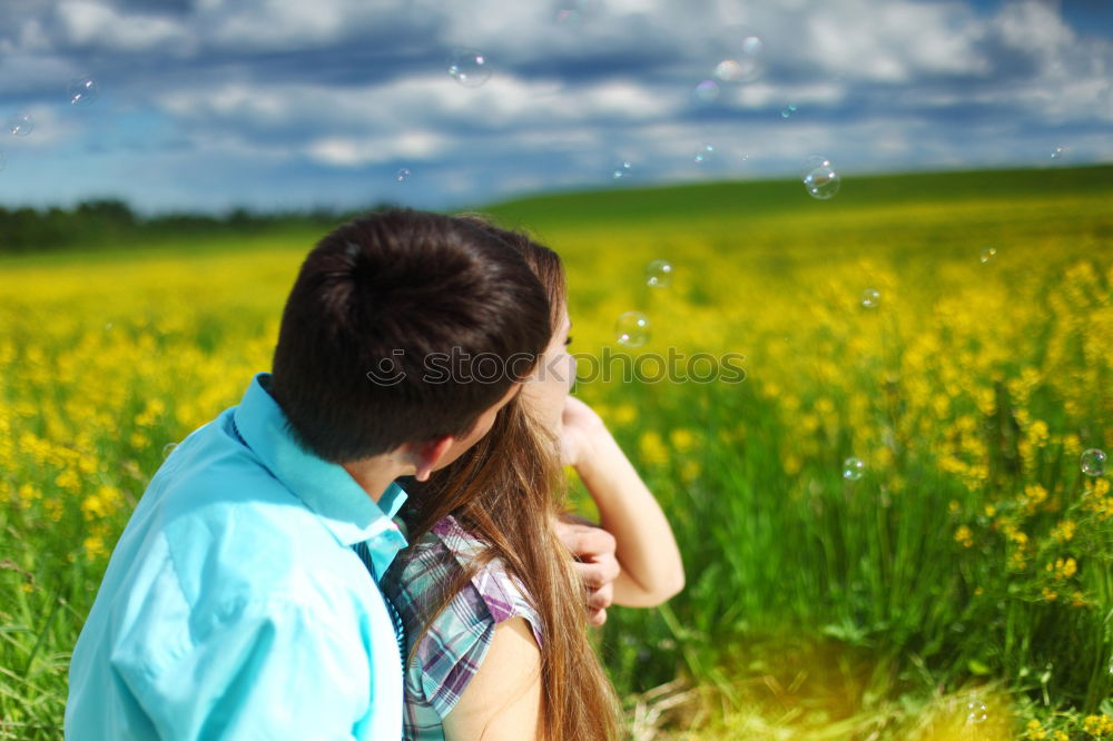 Similar – Image, Stock Photo Casual Grass Child Green