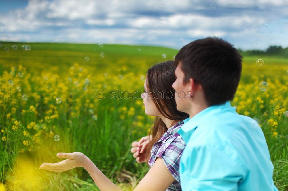 Similar – Image, Stock Photo twosome Couple In pairs