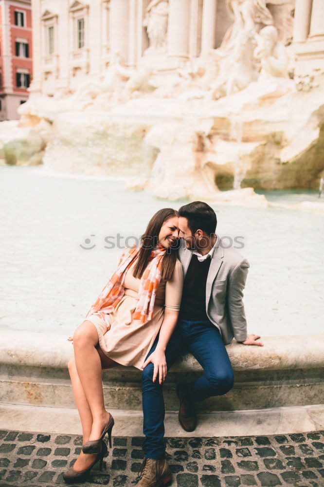 Similar – Image, Stock Photo Two happy friends or sisters sitting on the floor