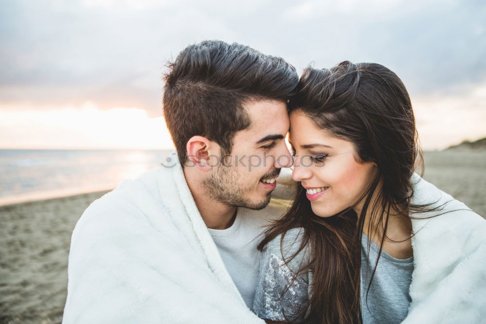 young happy loving couple