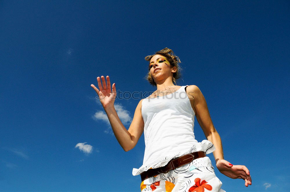 Image, Stock Photo Hanna in the sky with diamonds